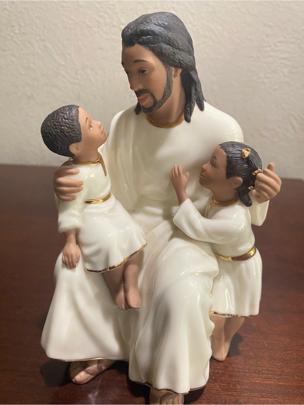 Lenox Porcelain Figurine, THE CHILDREN’S BLESSING from the Cultural Collection - Picture 5 of 10